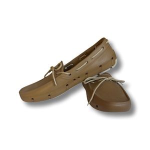Tucket Khaki & Vanilla Deck Shoe - Men’s 11. Never worn.